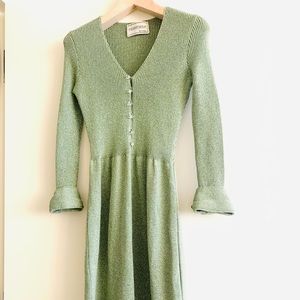 Vintage The Knit group sparkle dress